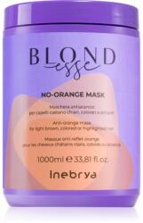 Inebrya BLONDesse No-Orange Mask Masca de par neutralizarea subtonurilor de alamă 1000 ml