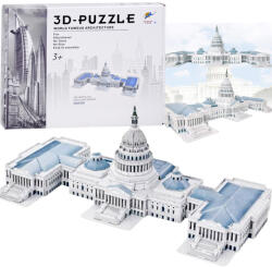 Inlea4Fun 3D puzzle Capitolium 132 darabos (JO-ZA5400)