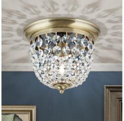 Orion Plafonieră de cristal Orion DLU 1840/26 PLAFOND 1xE27/40W/230V d. 26 cm bronz (OR0077)