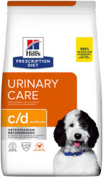 Hill's Prescription Diet 2x12kg Hill's Prescription Diet c/d Multicare Urinary Care csirke -10% kedvezmény