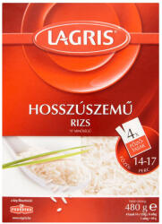 Lagris hosszúszemű főzőtasakos rizs 4x120g - 480g