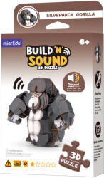 mierEdu - Hangot adó 3D állatos puzzle - Gorilla (MEPP1119)