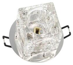VITO Spot Light Fixture Recessed Mounted Square Palace-09 G9 Chrome & Glass 53X53X70mm 2012350 VITO (2012350)