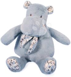 Histoire d'Ours Hipopotam de pluș cu eșarfă Hippo Bandana Soft Blue Histoire d’ Ours albastru 22 cm de la 0 luni (HO3176)