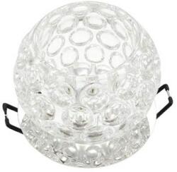 VITO Spot Light Fixture Recessed Mounted Round Palace-06 G9 Chrome & Glass Φ80X90mm 2012320 VITO (2012320)