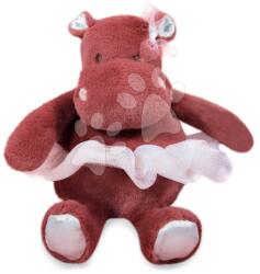 Histoire d'Ours Hipopotam de pluș cu fustiță Hippo Tutu Terracotta Histoire d’ Ours roșu 22 cm de la 0 luni (HO3174)