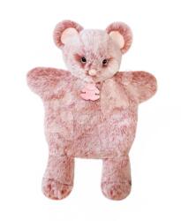 Histoire d'Ours Șoricel de pluș pentru teatru de păpuși Mouse Sweety Mousse Histoire d’ Ours roz 25 cm de la 0 luni (HO3087)