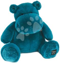 Histoire d'Ours Hipopotam de pluș Hip'Pop Histoire d’ Ours albastru 40 cm de la 0 luni (HO3108)