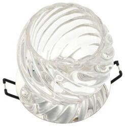 VITO Spot Light Fixture Recessed Mounted Round Palace-07 G9 Chrome & Glass Φ80X90mm 2012330 VITO (2012330)