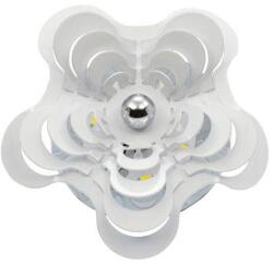 VITO Led Spot Light Fixture Recesssed Mounted Formato F1 Flower 3W 240lm 4200K (Natural White) Φ125X65mm White 2012380 VITO (2012380)