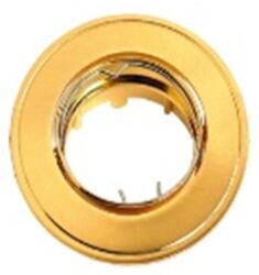 VITO Spot Light Fixture Recesssed Mounted Round Vt5534 Gu5, 3 Golden & Chrome 2010370 VITO (2010370)