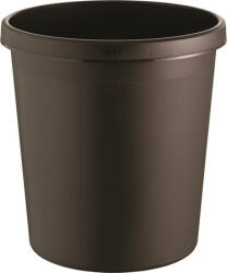 HELIT Papírkosár, 18 liter, HELIT, barna (INH6105875) - onlinepapirbolt