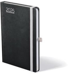 TopTimer Naptár, tervező, A5, heti, TOPTIMER, "Nero", fekete-szürke (NKN015SZ25) - onlinepapirbolt