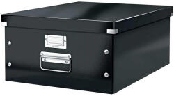 LEITZ Doboz, A3 méret, LEITZ "Click&Store", fekete (E60450095) - onlinepapirbolt