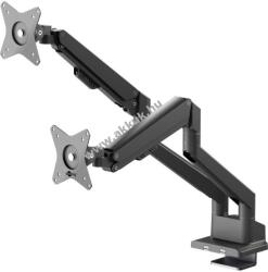 Goobay Dupla monitor állvány gázrugós, 17 és 32 (43 - 81 cm) közötti monitorhoz, 9kg-ig