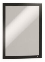 DURABLE Infokeret, A4, öntapadó háttal, DURABLE "DURAFRAME®", fekete (DB489901) - onlinepapirbolt