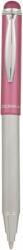 Zebra Golyóstoll, 0, 24 mm, teleszkópos, rozsdamentes acél, pink tolltest, ZEBRA "Telescopic Metal Stylus", kék (TZ46617) - onlinepapirbolt
