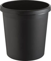 HELIT Papírkosár, 18 liter, HELIT, fekete (INH6105895) - onlinepapirbolt