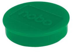 Nobo Mágneskorong, erős, 38 mm, 10 db, NOBO, zöld (VN15317) - onlinepapirbolt