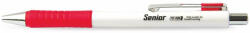 FlexOffice Golyóstoll, 0, 4 mm, nyomógombos, FLEXOFFICE "Senior", piros (FOGT026P) - onlinepapirbolt