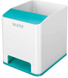 LEITZ Írószertartó, kettős színhatású, LEITZ "Wow", jégkék (E53631051) - onlinepapirbolt