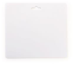 DURABLE Névkitűző, Euro kivágás, 97x86 mm, DURABLE "VISITOR BADGE", fehér (DB825802) - onlinepapirbolt