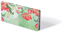 TOPTIMER Zsebnaptár, fekvő elrendezésű, TOPTIMER, "Joy", tulipán (NKJ030T25) - onlinepapirbolt