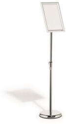 DURABLE Posztertábla, állványos, A4, alumínium keret, DURABLE (DB479823) - onlinepapirbolt