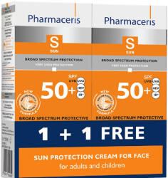 Pharmaceris Protecție solară Cremă Pentru față SPF50 2x50ml