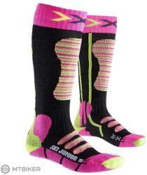 X-BIONIC X-SOCKS gyerekzokni, fuschia/sárga (EU 24-26)