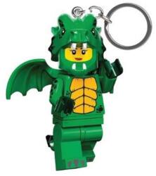 LEGO® EUROMIC - Sárkány jelmezes lány világítós kulcstartó (LGL-KE224H) (LGL-KE224H)