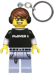 LEGO® EUROMIC - Videojátékos fiú világítós kulcstartó (LGL-KE217H) (LGL-KE217H)