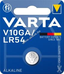 VARTA gombelem típus LR54, V10GA 1db/csom. - Kiárusítás!