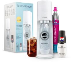 SodaStream SM TERRA White Pepsi Zero Szódagép Fehér