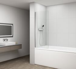 POLYSAN Sapho POLYSAN ROTA 65 cm kádparaván transzparent üveggel, króm FA650 (FA650)