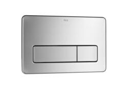 Roca PL3 Pro DUAL vandálbiztos kétmennyiséges nyomólap, rozsdamentes acél A890097004 (A890097004)