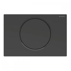 Geberit Sigma10 működtető nyomólap öblítés-stop funkcióval, matt fekete easy-to-clean bevonattal/fekete 115.758. 16.5 (115.758.16.5)