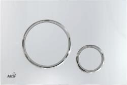 Alcaplast ALCA (Alcaplast) M771 Nyomólap a falsík alatti szerelési rendszerekhez, króm-fényes/króm-matt (M771)
