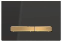 Geberit Sigma50 nyomólap, sárgaréz/fekete 115.672. DW. 2 (115.672.DW.2)