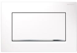 Geberit Sigma30 működtető nyomólap, öblítés/stop működtetésű, csavarral rögzíthető fehér/fényes króm/fehér 115.893. KJ. 1 (115.893.KJ.1) - szaniterplaza