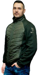 TOP Munkavédelmi Dzseki TOP E-Hunter JG XL-es khaki steppelt, bélelt, kötött hatású kar (TOP_E-HUNTER_JG-XL)