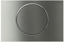 Geberit Sigma10 működtető nyomólap öblítés/stop funkcióval, rögzíthető szálcsiszolt / fényes króm / szálcsiszolt rozsdamentes acél 115.787. SN. 5 (115.787.SN.5) - szaniterplaza