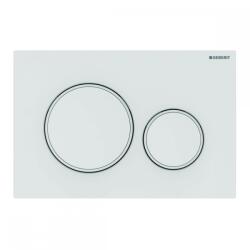 Geberit Sigma 20 nyomólap matt fehér, easy-to-clean bevonattal, fehér 115.882. 01.1 (115.882.01.1) - szaniterplaza