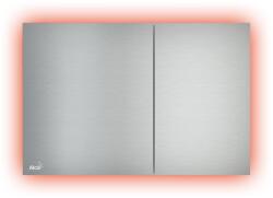 Alcaplast AIR LIGHT nyomólapok hattérvilágítással, előtétfalas rendszerekhez, fém-matt (AIR LIGHT)