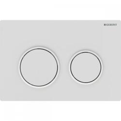 Geberit Omega20 működtető nyomólap, matt fehér easy-to-clean bevonattal 115.085. 01.1 (115.085.01.1)