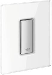 Grohe Skate Cosmopolitan vizelde nyomólap üveg felülettel, hold fehér 38846LS0 (38846LS0)