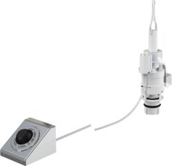 Alcaplast MPO13 Távműködtetésű pneumatikus öblítés-lábbal, fém, beépítés: falra (MPO13)