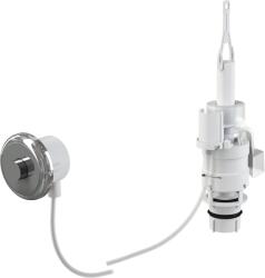 Alcaplast ALCA (Alcaplast) MPO11 Távműködtetésű pneumatikus öblítés-kézi, fényes-króm, beépítés: falba (MPO11)