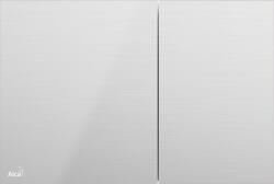 Alcaplast AIR INOX Nyomólap a falsík alatti szerelési rendszerekhez, rozsdamentes-félmatt/fényes (AIR-INOX)