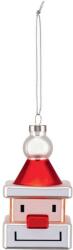 Alessi Karácsonyfadísz SANTA CUBE, piros, Alessi (ALGJ021)